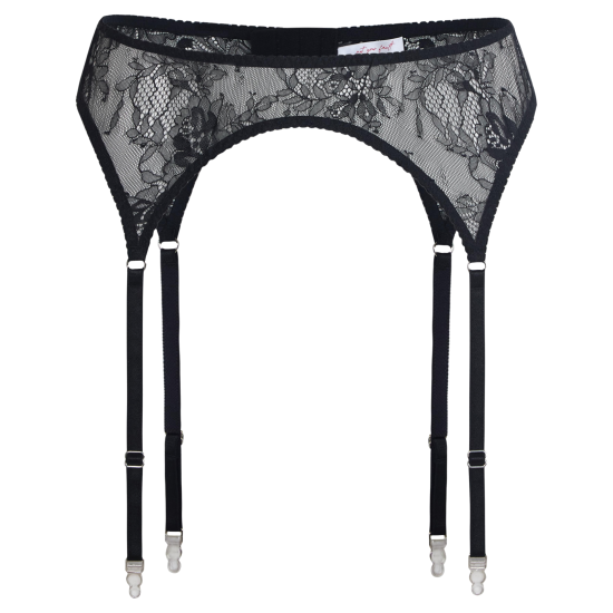 Lace Black Garter Belt