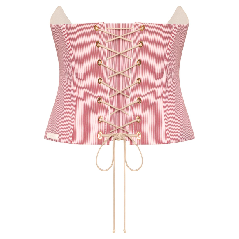 Sunset Fault Under Corset back