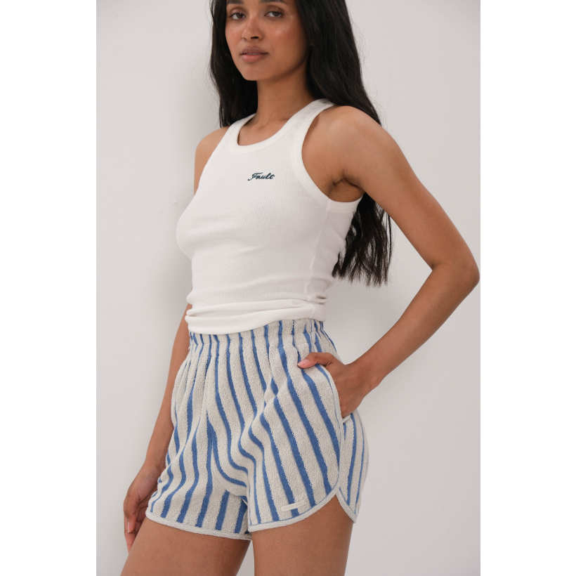 navy mini shorts